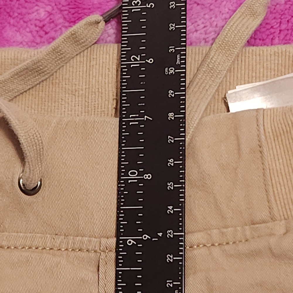 H&M Cargo Jogger Pants Women's Small Skinny Fit Tan Utility Joggers - Picture 10 of 13